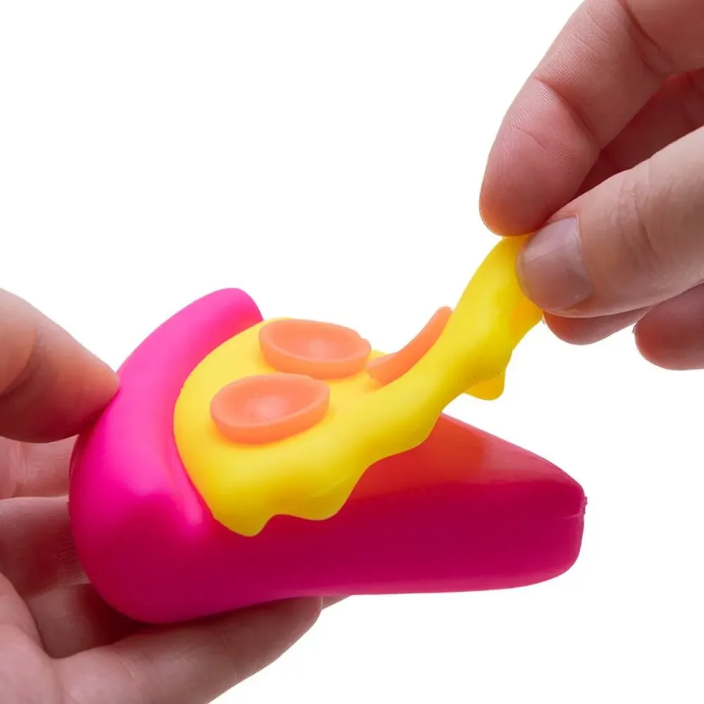 Authentic Schylling NeeDoh Squeezza Pizza Squishy Sensory Fidget Toy Viral New